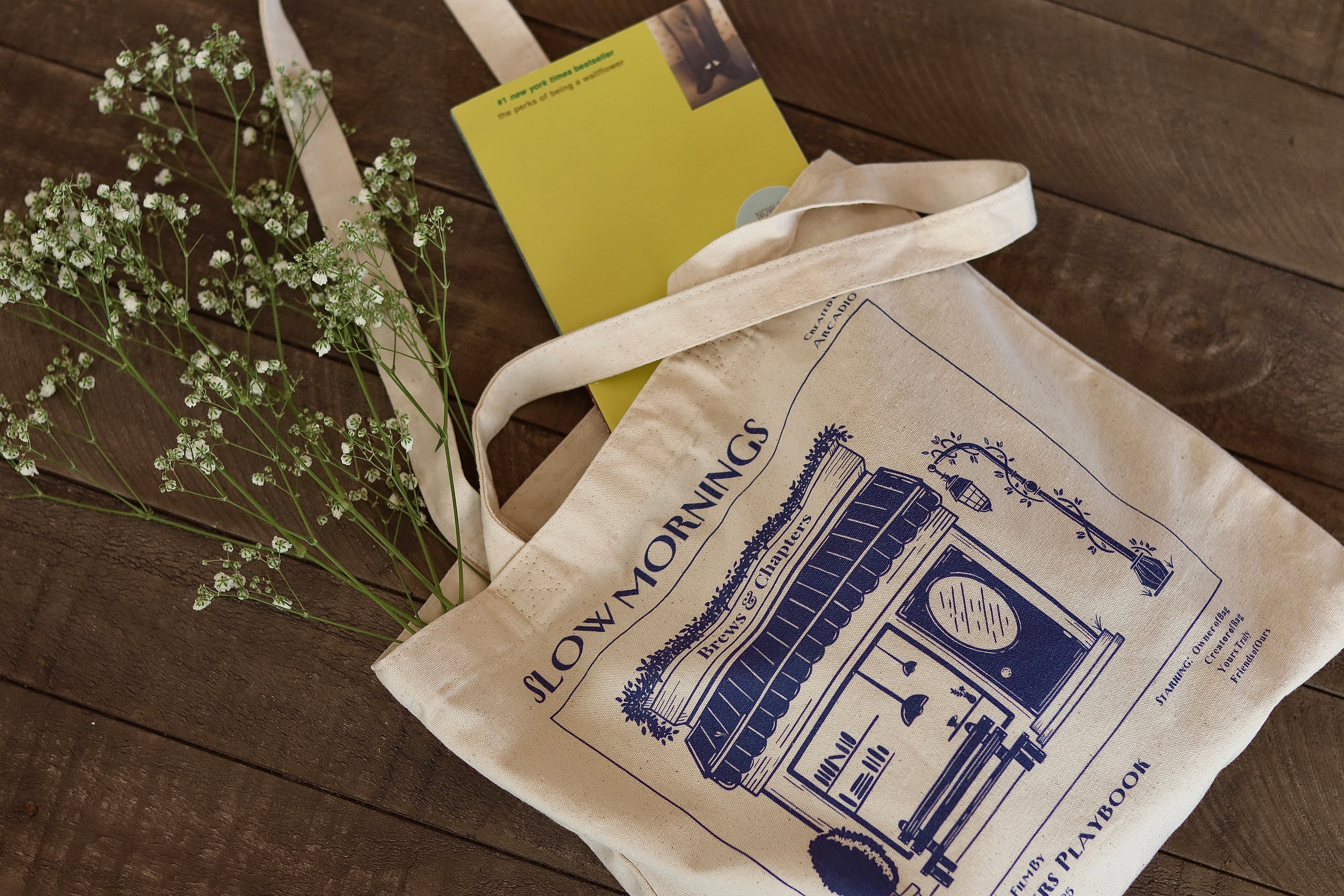 Coffeeshop Poster Tote Bag