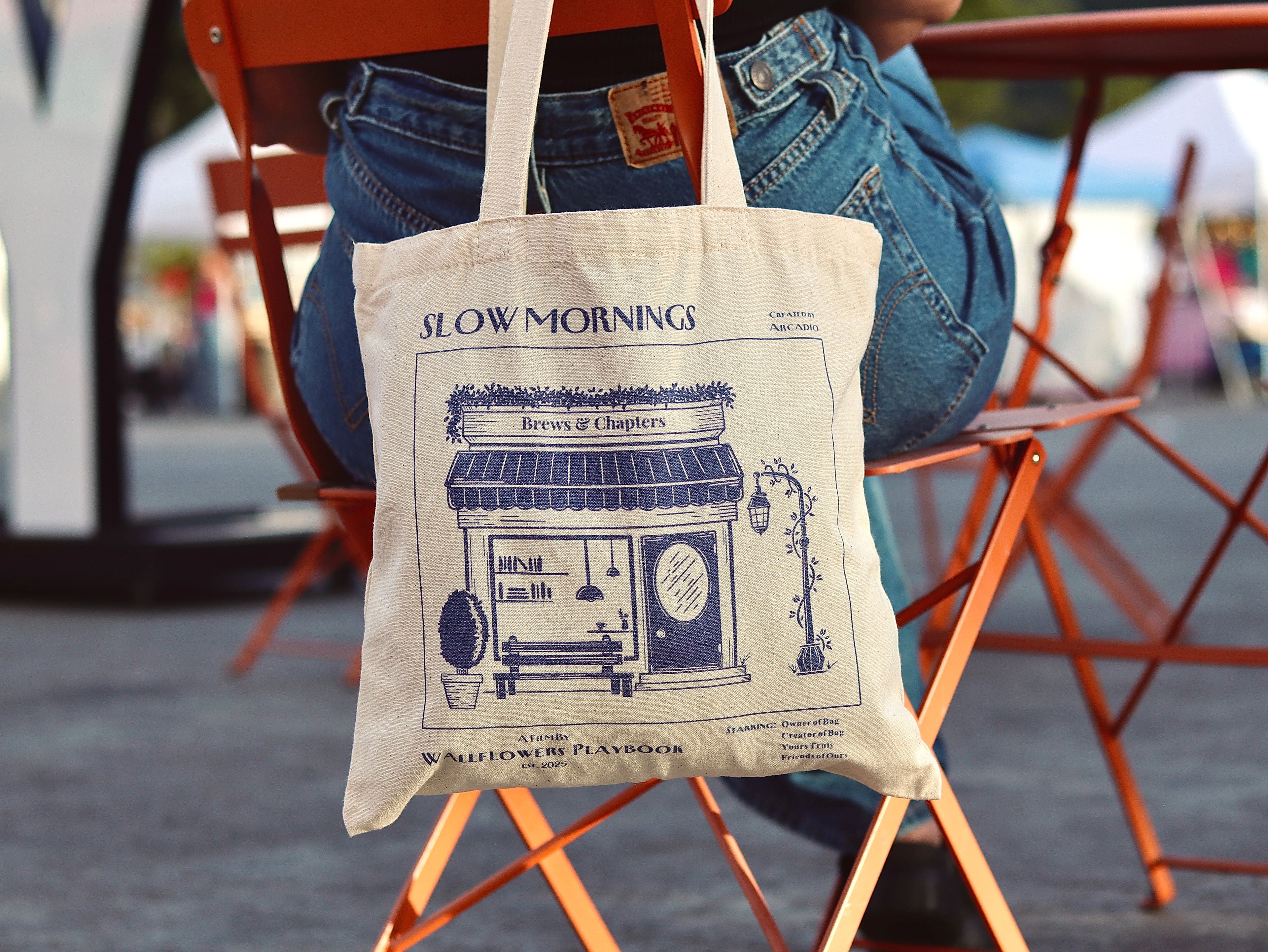 Coffeeshop Poster Tote Bag